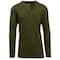 Men's Long Sleeve Waffle-Knit Thermal Henley Shirt